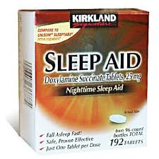 Kirkland Sleeping Aid Doxylamine Succinate Tablets 25mg.Hộp 192 viên