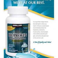 KirkLand Ibuprofen Capsules 200 mg. Hộp 180 viên